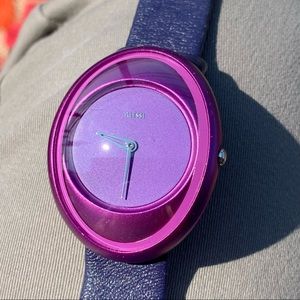 Alessi watch, purple